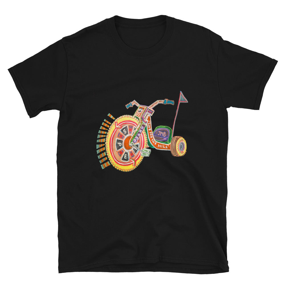 BK2O "BIG WHEEL" Short-Sleeve Unisex T-Shirt