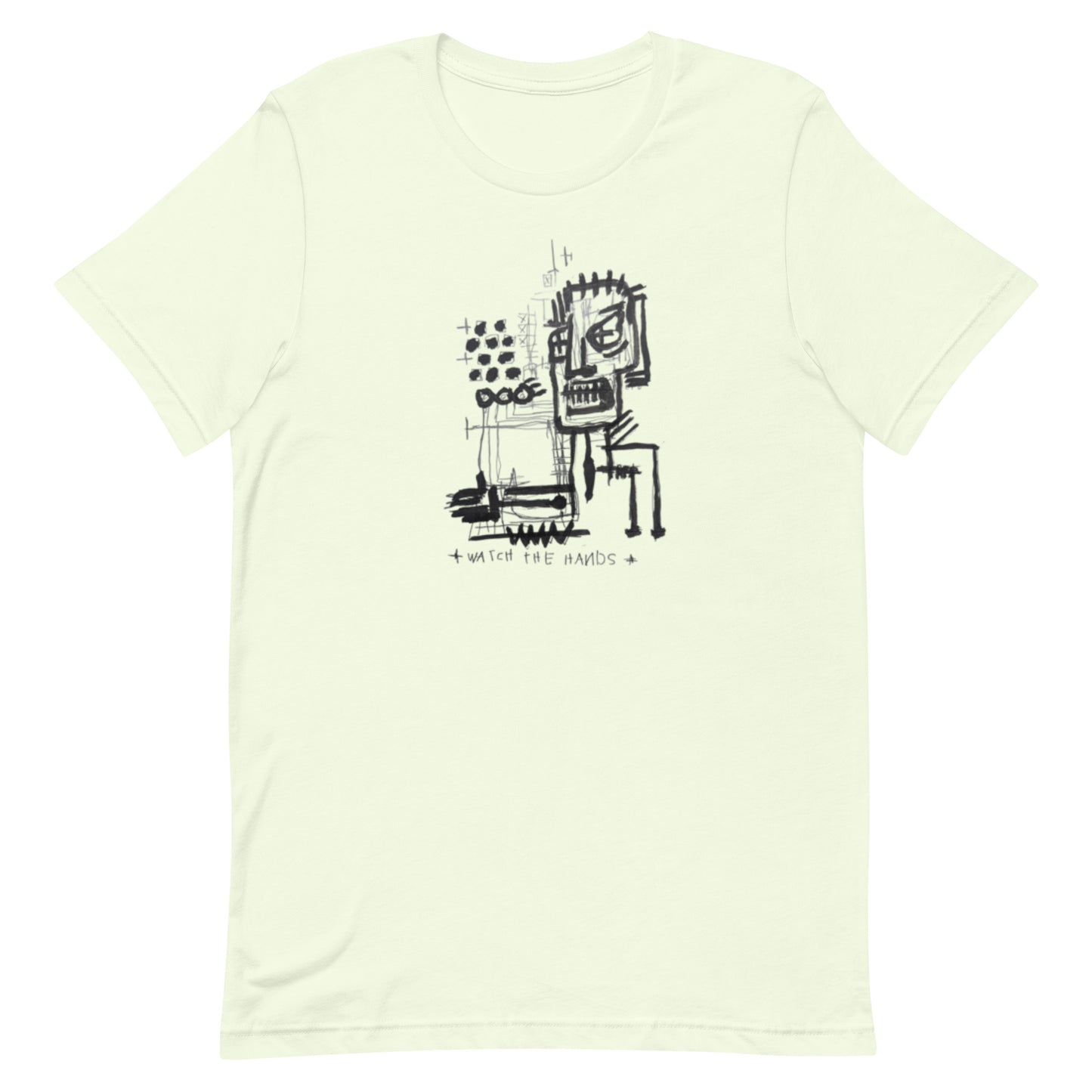 BK2O "WATCH THE HANDS" Unisex t-shirt