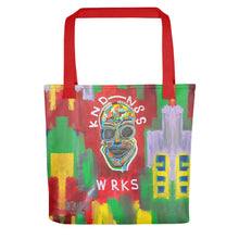 Load image into Gallery viewer, BK2O &quot;KNDNSS WRKS&quot; Artistic Tote bag
